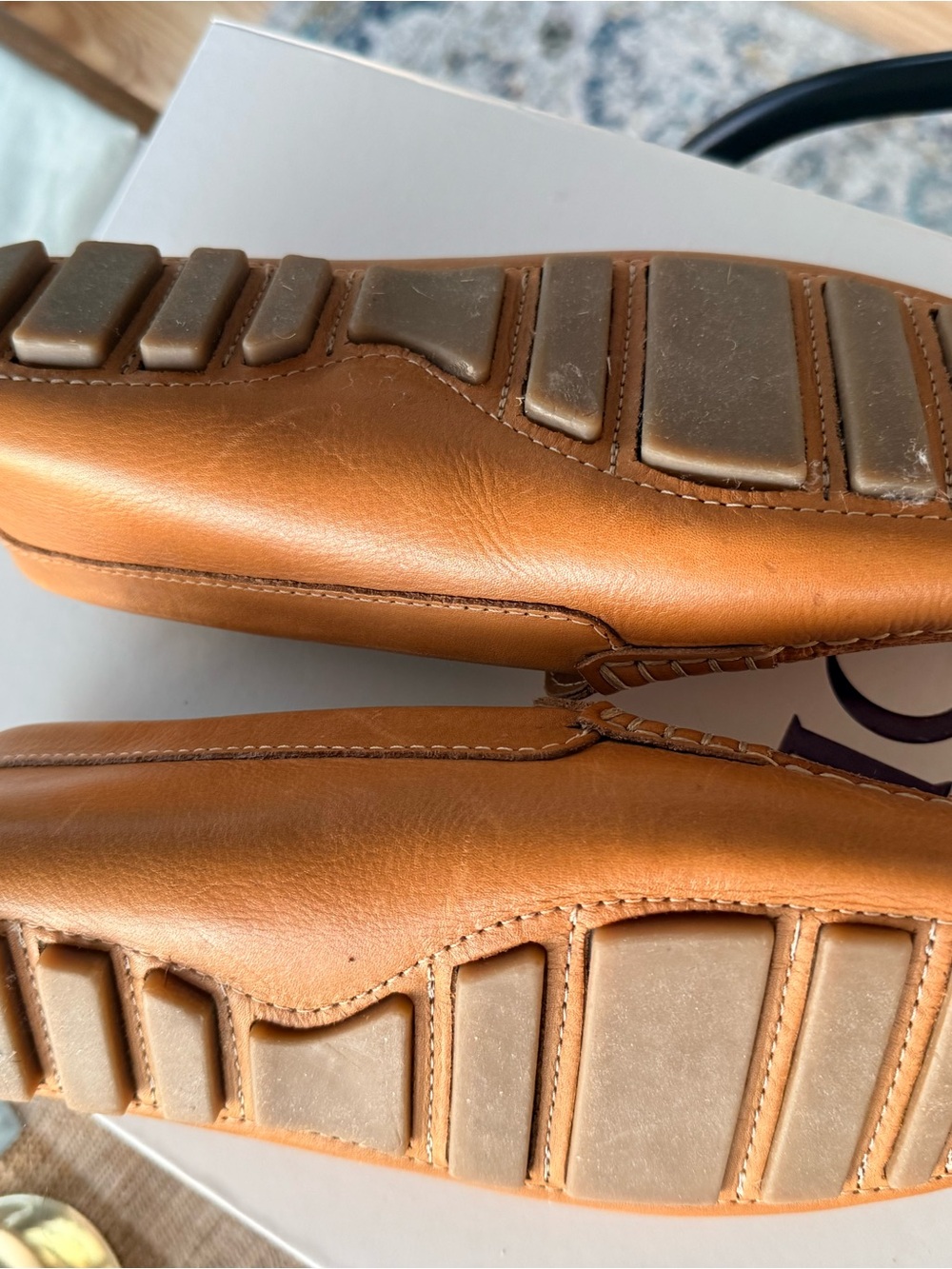 Eastland Women’s Tan Leather Penny Loafers - Picture 5 of 6